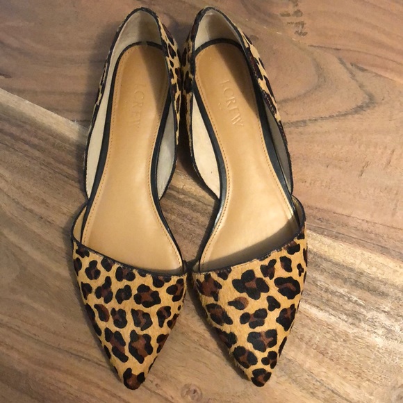 J. Crew Factory Shoes - J. Crew Factory Zoe calf hair d’Orsay flats
